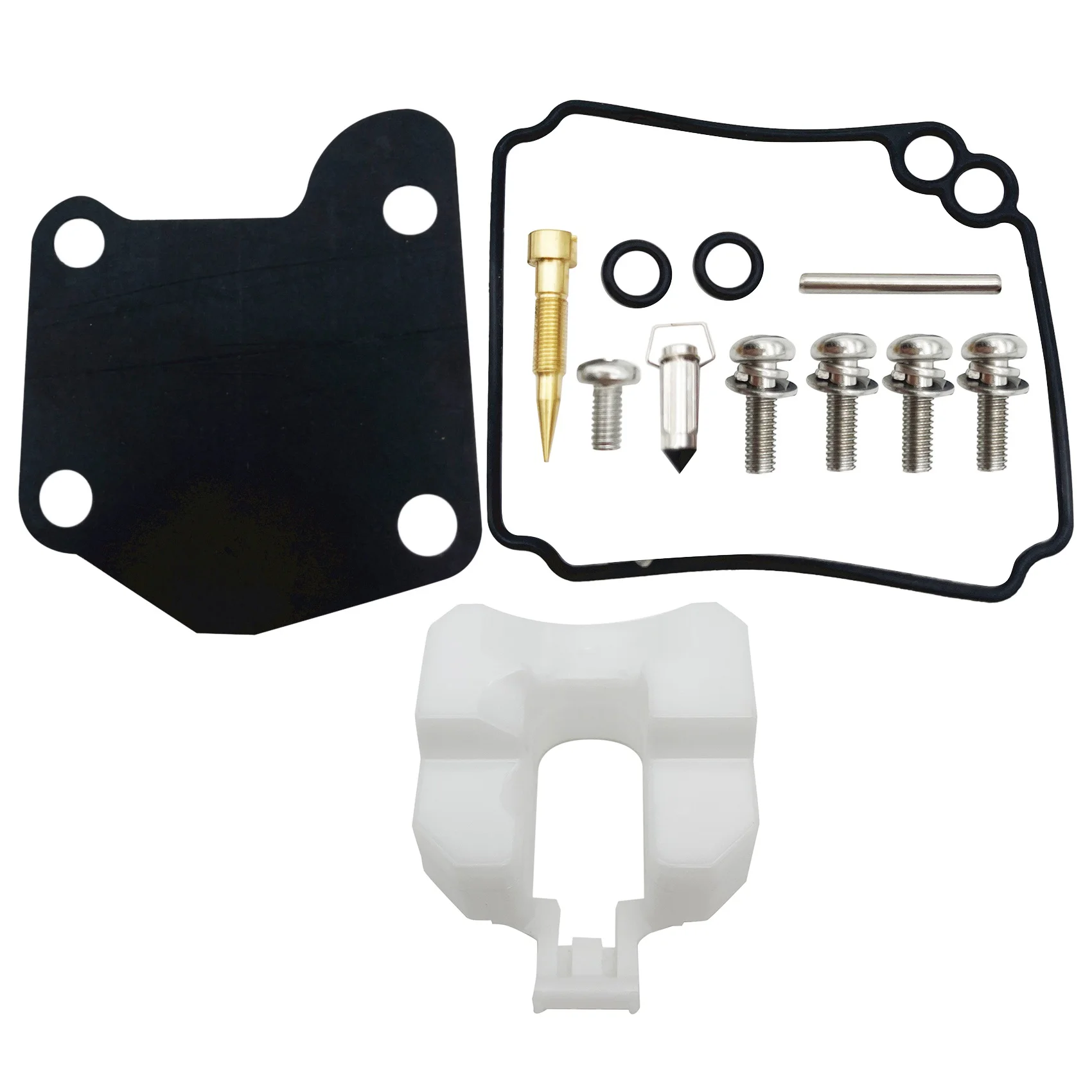 Kit de reparación de carburador de Motor de barco 63V-W0093-00 para Yamaha, Motor fuera de borda de 2 tiempos 9.9HP 15HP