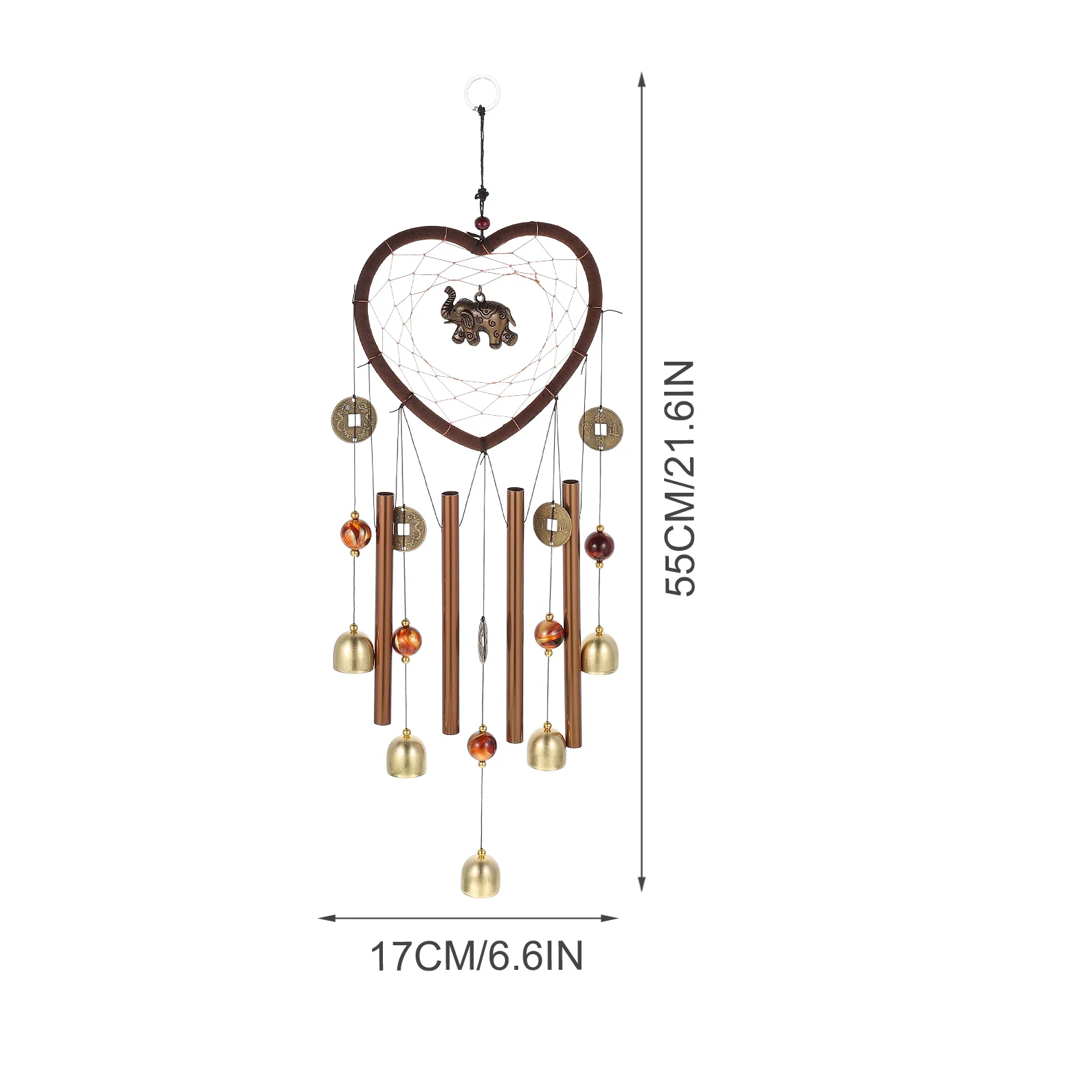 

Dreamcatcher Wind Bell Pendant Hanging Decor for Balcony Yard Garden Home Bedroom Outdoor Wind Chime Pendant Ornament