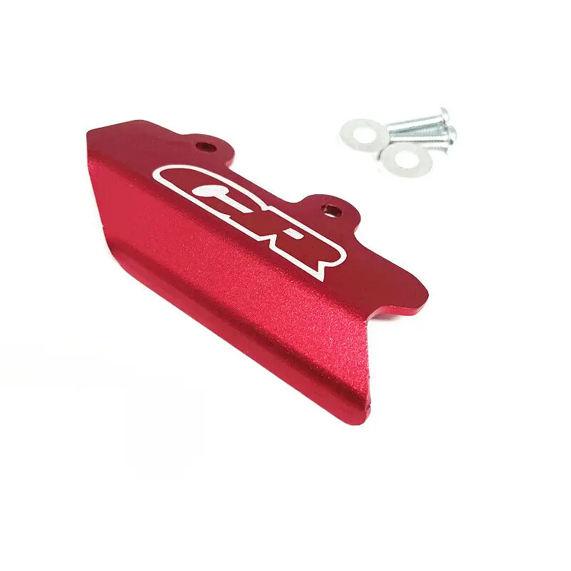 Motorcycle Accessories CR LOGO Rear Brake Master Cylinder Guard Cover Protector For HONDA CR250R CR125R CR500R CR 250R 125R 500R
