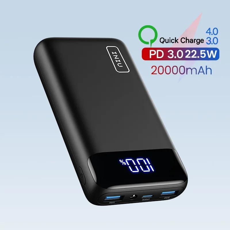 Go! Portable Charger 20000mAh 22.5W PD3.0 QC4.0 Fast Charging Power Bank Phone Battery Pack for iPhone 13 12 11 Samsung Xiaomi