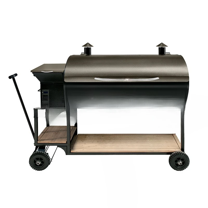 

villa smart large barbecue grill granular carbon smoker commercial barbecue grill