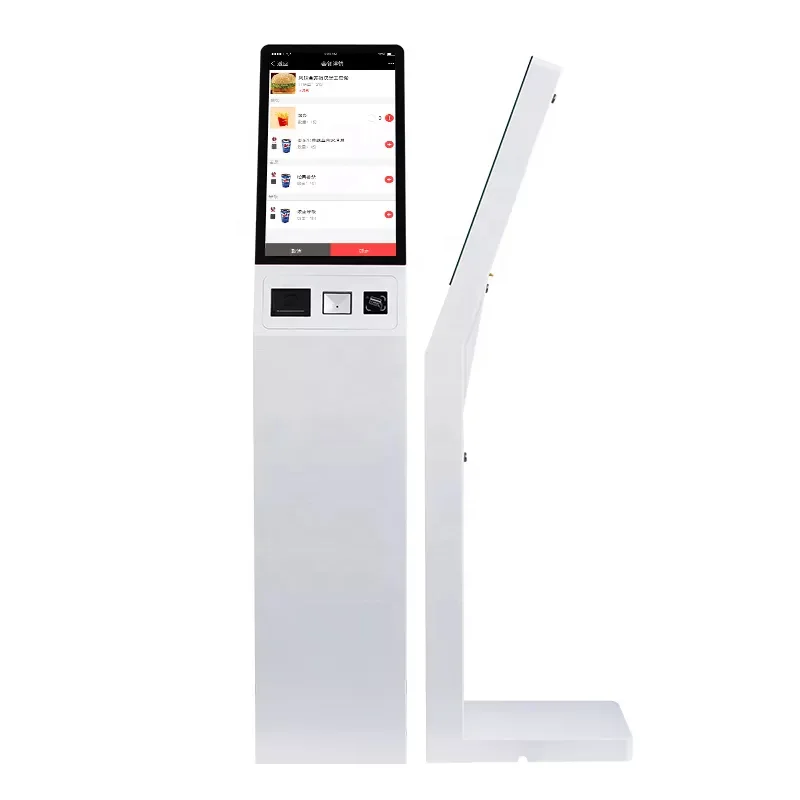 Payment Terminal With Id Card Reader and Scanner,Thermal Printer Self-service Payment Kiosk 21.5 Inch