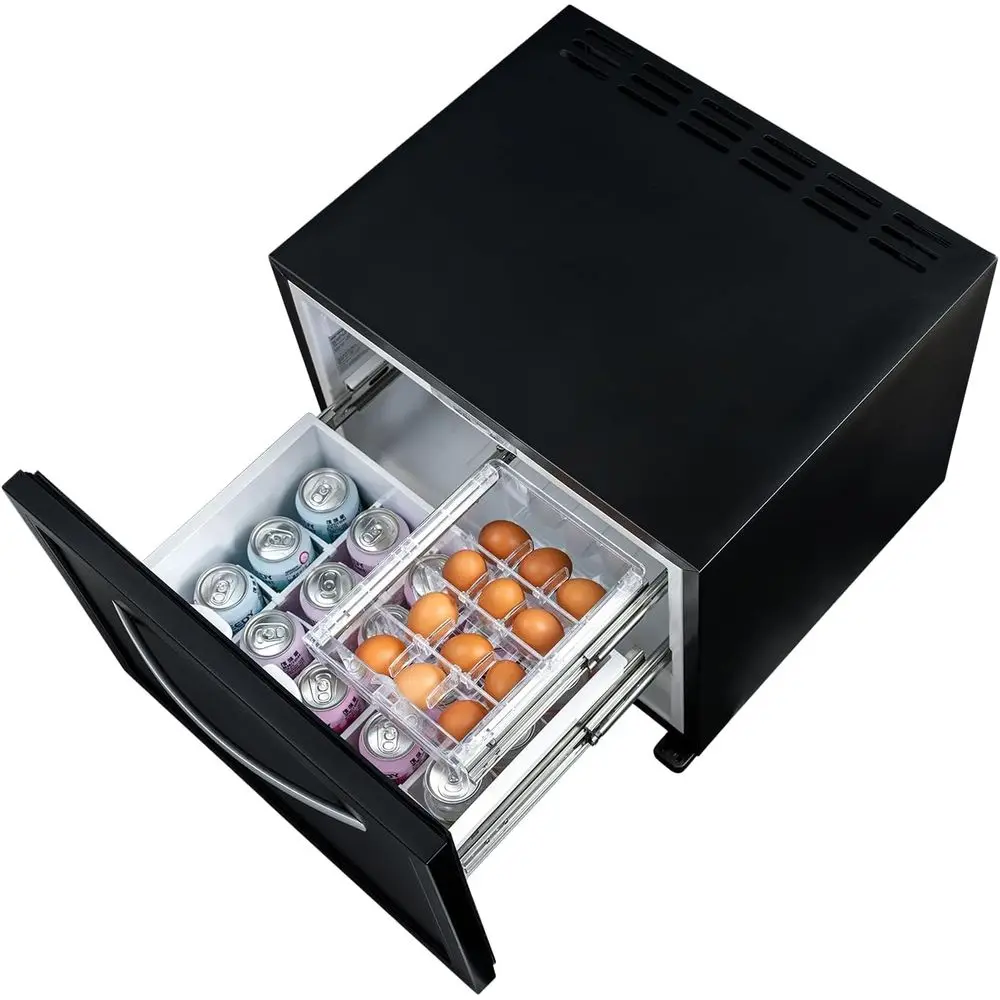 Der Rerigerator 12V 110V Portable Car RV Rerigerator 45L 48QT No Noise, Der Beverage ridge or Bedroom, Oice, Camping, Truck, Roa