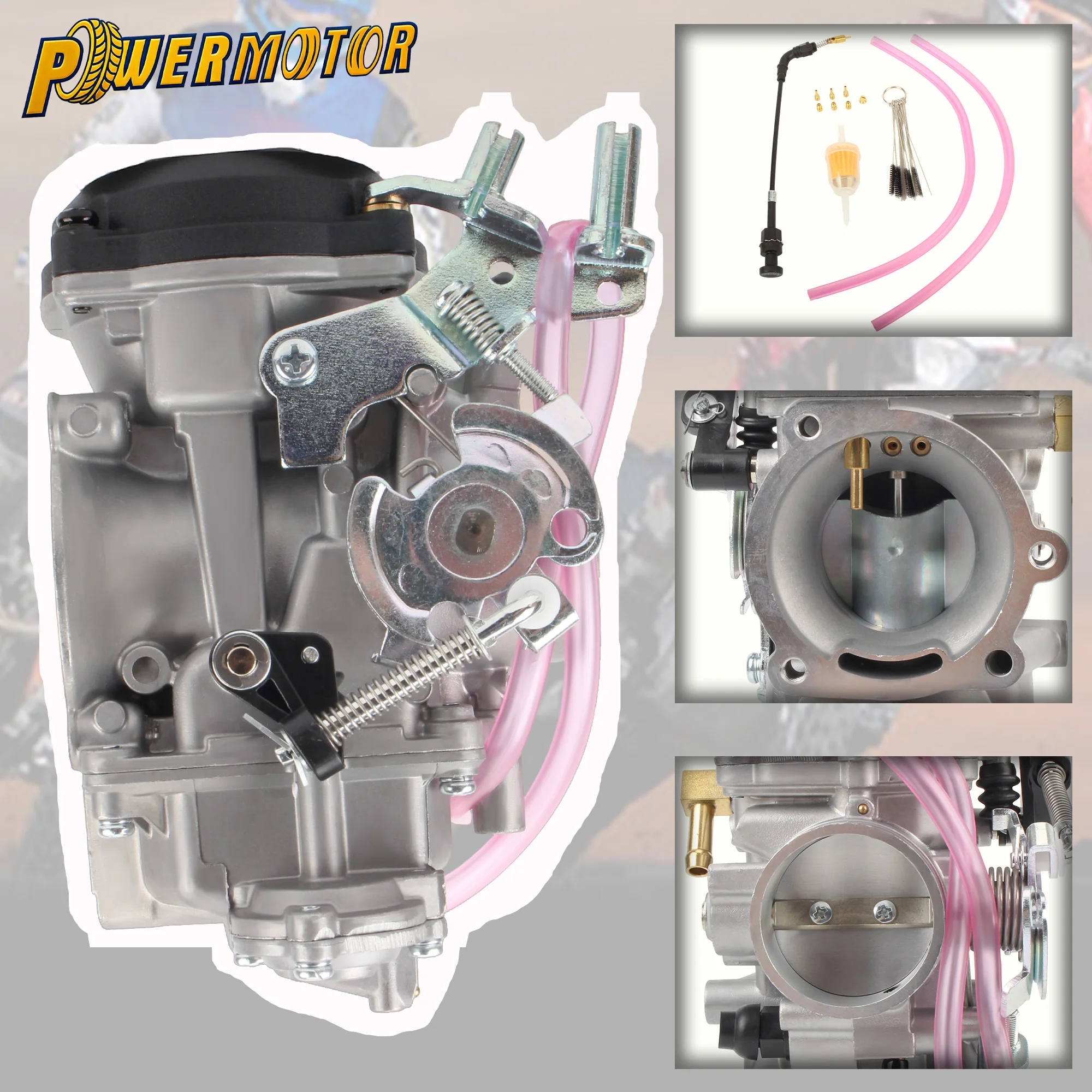 

CV40 40mm Motorcycle Carburetor Set For Harley Davidson Sportster 883 XL883 1988-2025 2006 2007 XLH1200 Dirt Bike Accessories