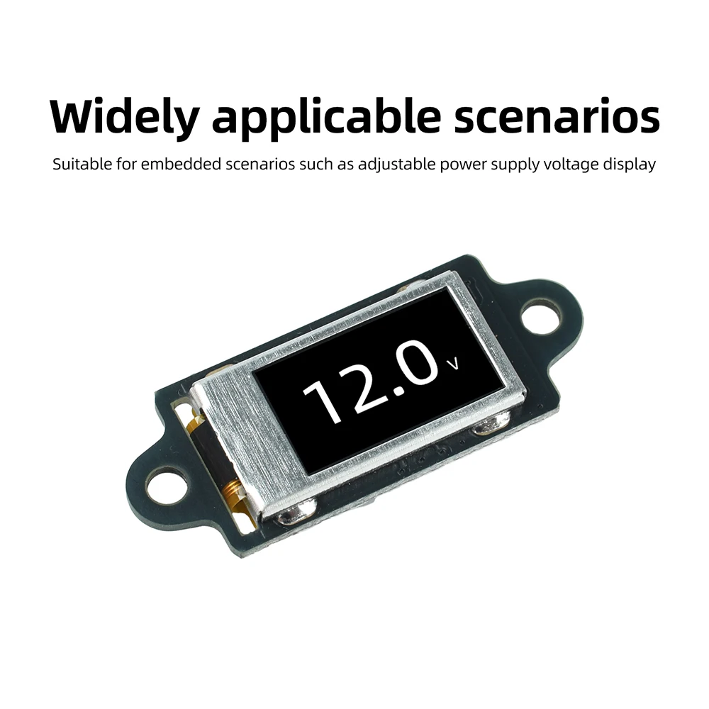 DC 0-30V Mini Ultraflaches 0,5-Zoll-OLED-Digital-Voltmeter Anzeigegerät mit 12-Bit-ADC für Autobatterie-Stromversorgung – Detail 11