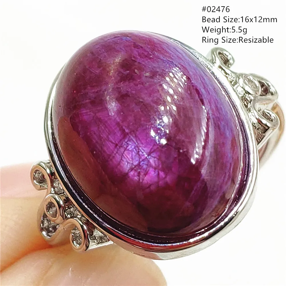 

Natural Red Ruby Oval Adjustable Ring Jewelry Women Men Star Light Gemstone Red Watermelon Ruby Zoisite Bead Fashion AAAAAA