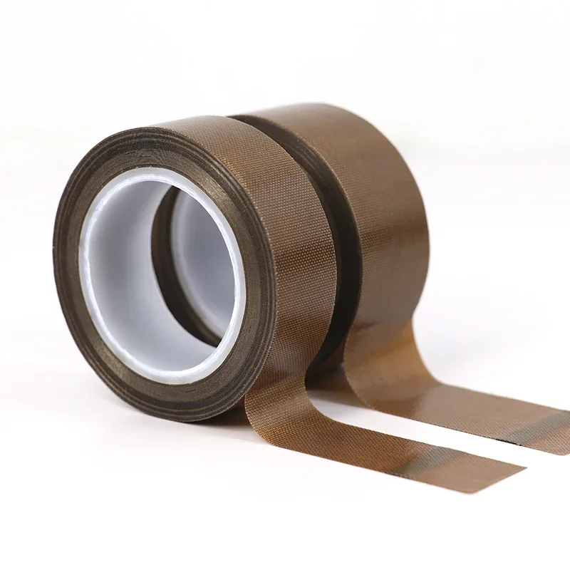 High Temperature Resistance Adhesive Tape Cloth 5~100mm 0.13mm 0.18mm 300 Degree Heat Insulation Sealing Machine PTFE Tape