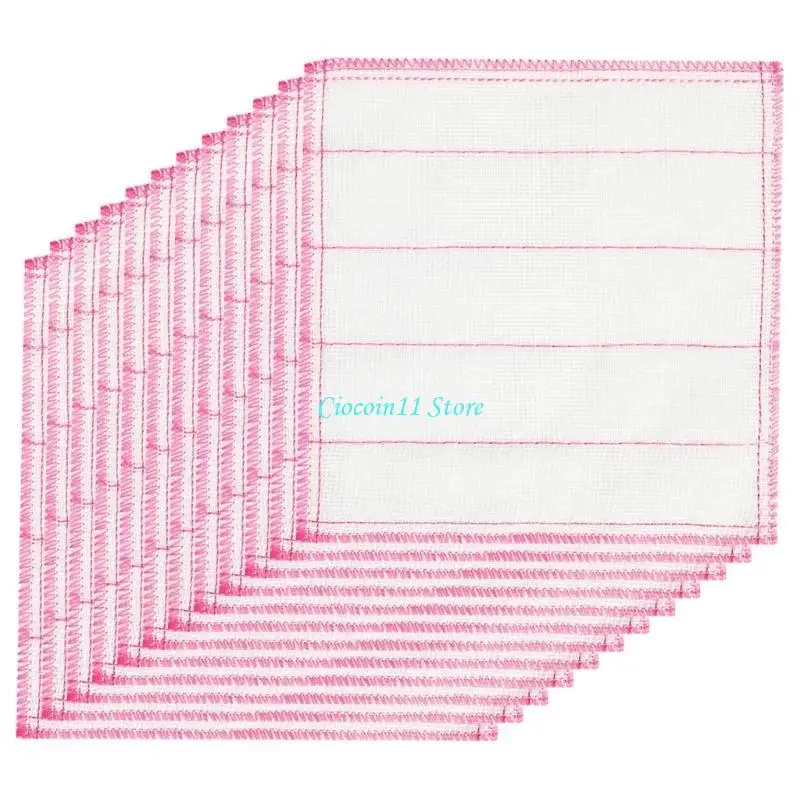 Y1UB Multipurpose 8 Layer Cotton Gauze Cleaning Towel Super Absorbent Quick Dry Cleaning Wipes For Household Workshop