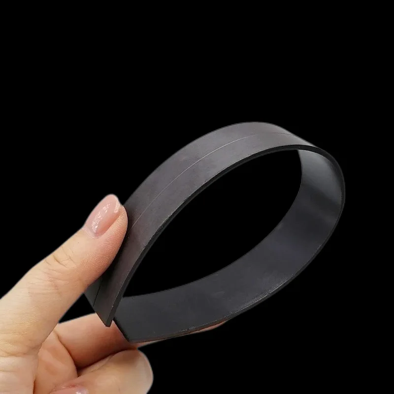 Flexible Magnetic Strip Tape 1-5 Meter Rubber Magnet Various Sizes 10x2 12x2 50x1.5 20x2 25x2 Mm for Educational Industrial Use