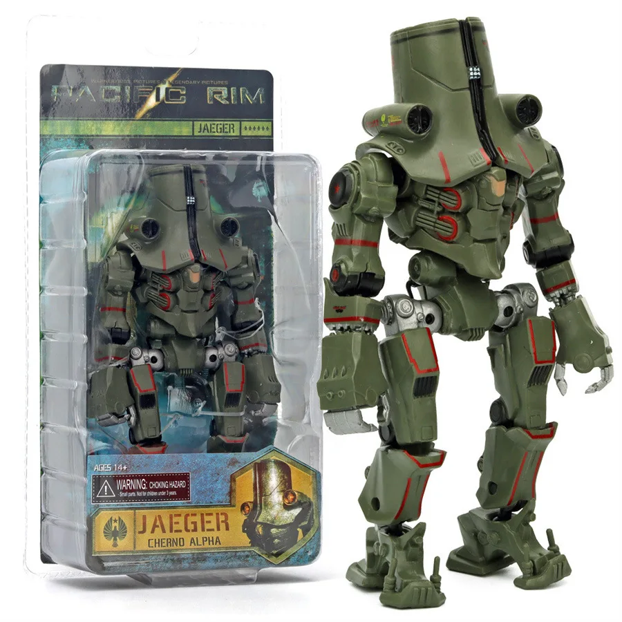 Pacific Rim Cherno Alpha Jaeger Mecha Artikulierte Actionfigur Sammlermodell Desktop-Dekoration für Hobby-Sammler Geschenke