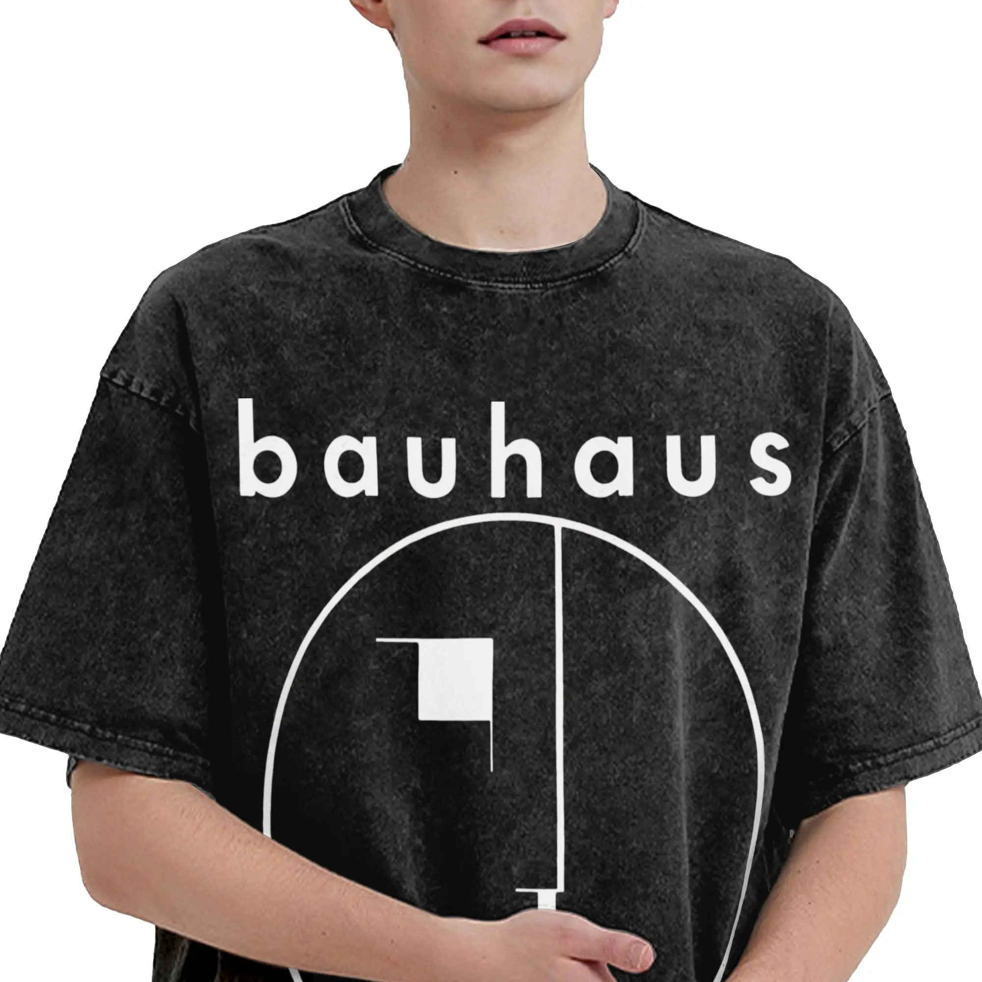 Bauhaus T Shirt Men's  100% Cotton Funny T-Shirts Crewneck  Tee Shirt Short Sleeve Clothing Summer