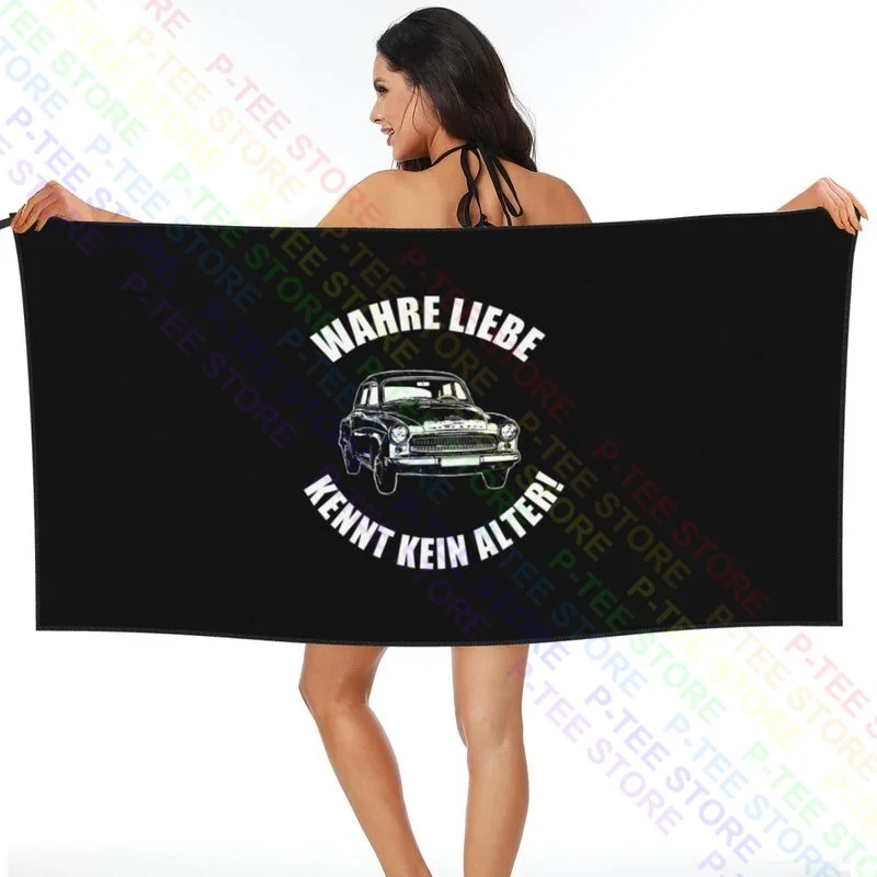 Wartburg 311 Limousine Quick dry Towel Outdoor Swimming For Bathroom