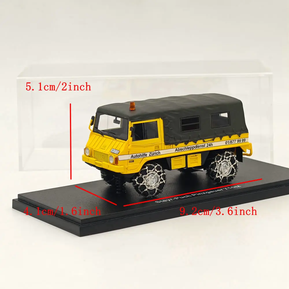 NEO 1/43 for Steyr-Puch Pinzgauer 710M Resin Models Car Colllection Auto Toys Gift Yellow