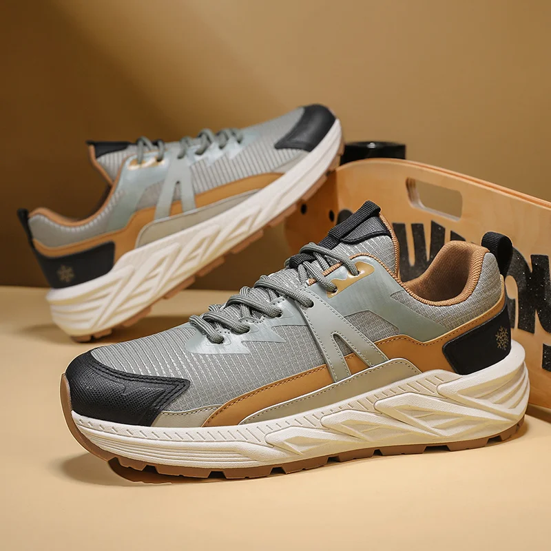 ​ Męskie buty retro sznurowane 2025 – Unikalna, masywna podeszwa z podwyższeniem, oddychające i wygodne, trwałe i antypoślizgowe, modne i uniwersalne.