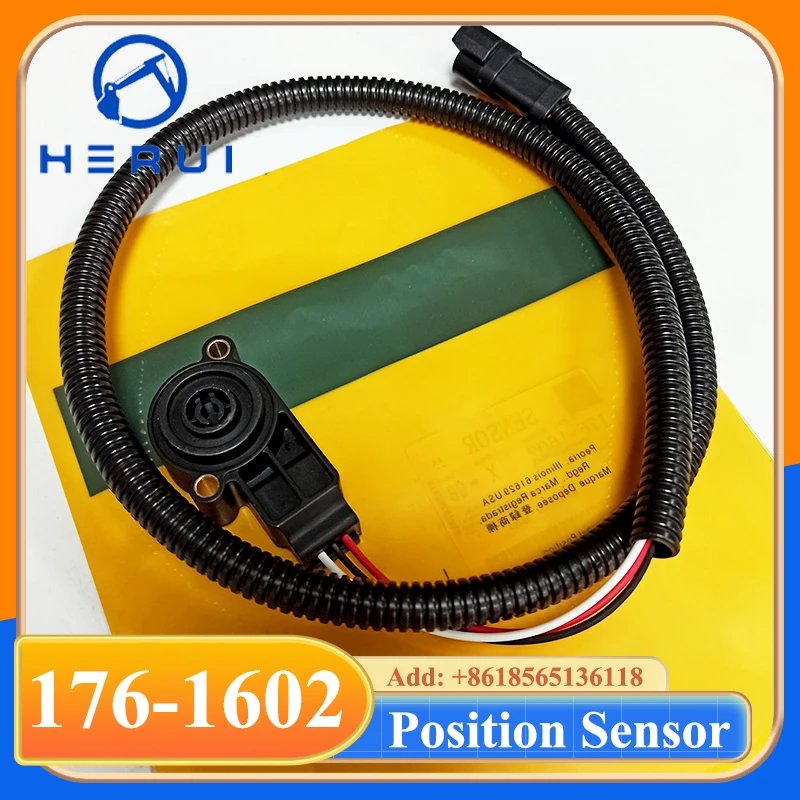 176-1602 1761602 Throttle Position Sensor for C7 C10 C12 C13 3406E 826G 825G 950G 962G