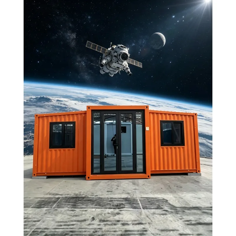 20Ft 40Ft Mobile Container Home Manufacturers Luxury Prefabricated Modular Foldable Expandable House 2 3 5 Bedroom Garden Rooms