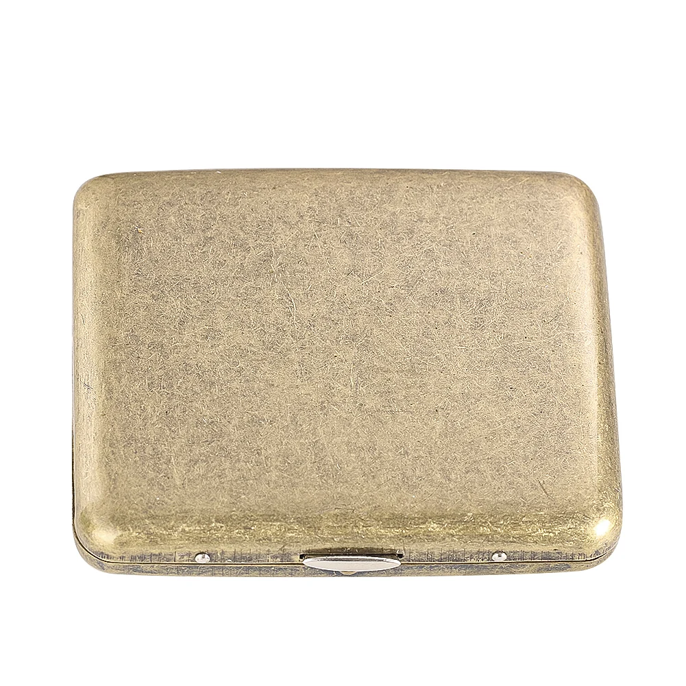 

Metal Copper Engraved China's Four Great Men Pattern 20-cigarette Case Personalized Trend Portable Cigarette Holder Men's Gift