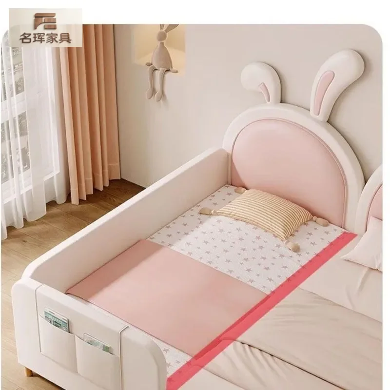 for High Value Children Bed Single Bed Girl Boy Princess Bedside Widened Small Bed Guardrail Baby Splicing Big