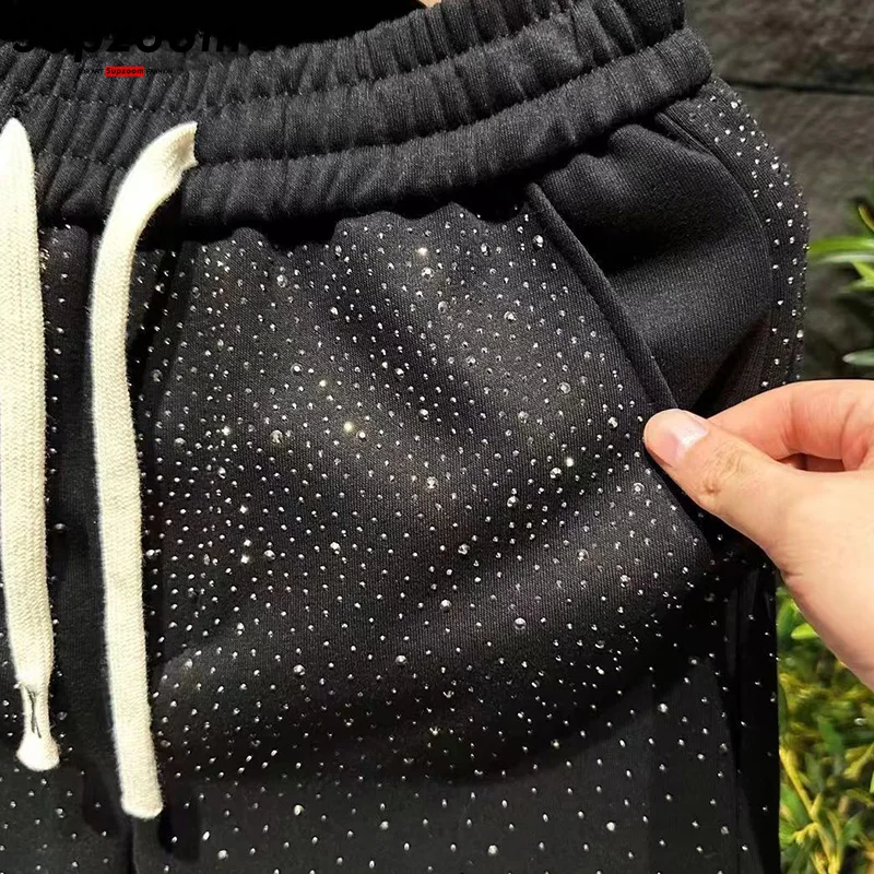 شورت قطني مرن للرجال من Supzoom ، بنطلون فضفاض ، نمط مثقاب ، أفضل موضة ، وصل حديثًا ، الصيف ، من من من Supzoom