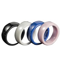 Smart NFC Key Ring For  Model 3 Model Y Ceramic RFID Smart Key For