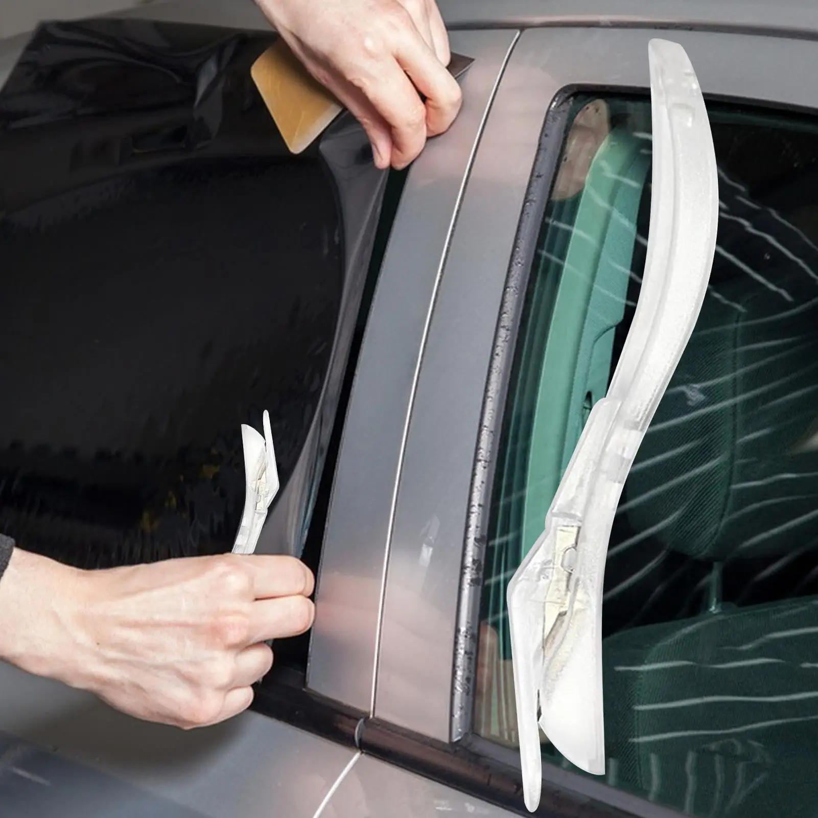 Glasfolie Cutter Auto Window Tint Gereedschap Decal Applicator Voor Motorkap Exterieur Behang Voorruit Boot Wrap