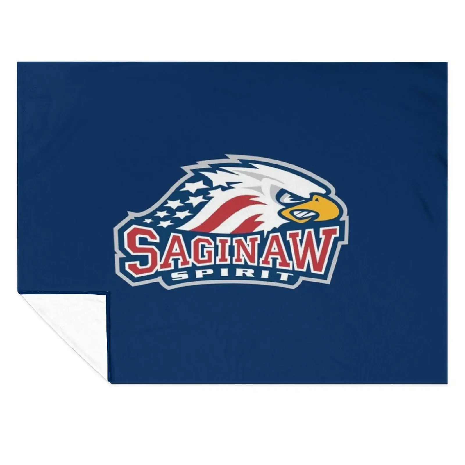 

Saginaw Spirit Throw Blanket Decorative Sofa decorative warm for winter Thins Blankets