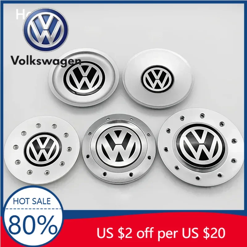 

For Volkswagen VW 4pcs 3BD601149B C8052K150 C1007K148 XW0609-15 C7072K143 C5067K144 Car Logo Wheel Center Cap Hub Covers Badge f