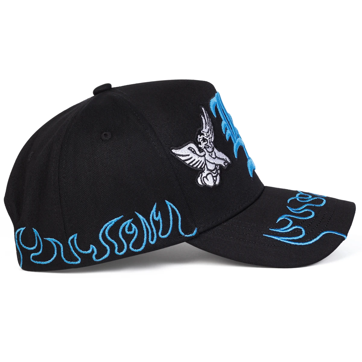 Unisex Gothic LA Angel Stickerei Baseballkappen Frühling Herbst Outdoor Verstellbare Freizeithüte Sonnenschutzhut Sportkappe – Detail 4