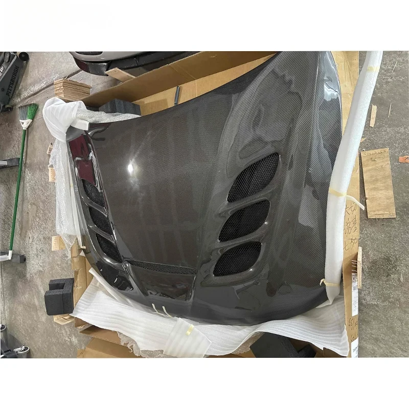 

Lightweight Seven Slot Real Carbon Fiber Engine Hood Exterior Replacement Parts Fit Grand Cherokee 2013 To 2023