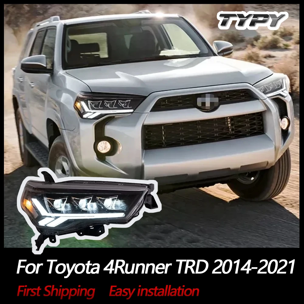 

Полностью светодиодные фары проектора в сборе для Toyota 4Runner TRD, Limited, Off-Road, SR5, Sport, Nightshade 2014-2021 Dynamic DRL