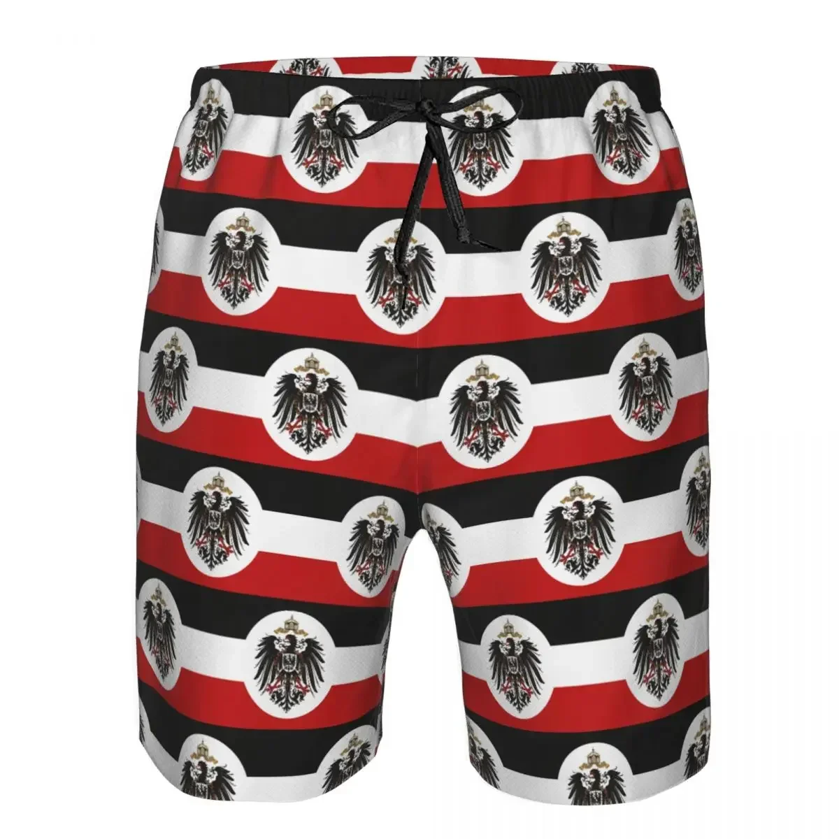 Iron Eagle Reich Large Empire German 5 Trunks Beach Board Shorts Casual Quick Dry Swim Summer Men Pants