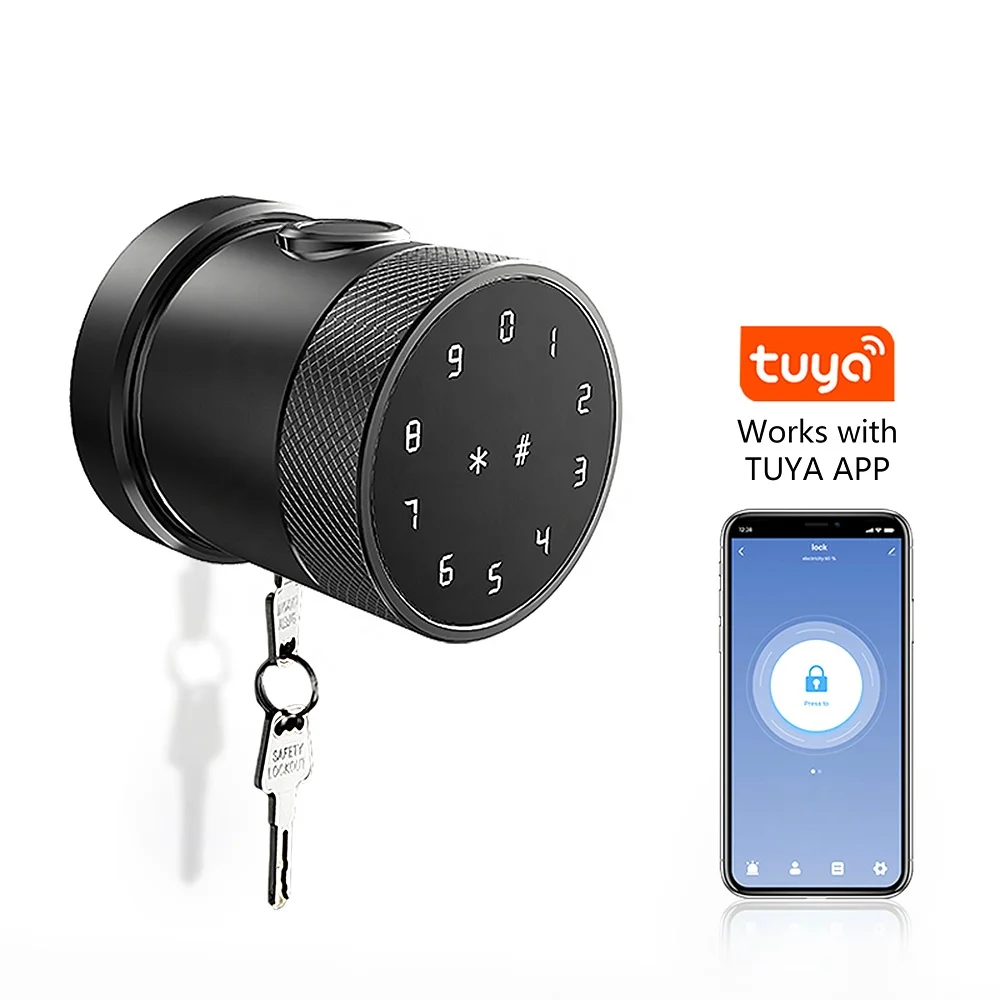 Quick touch and quick response One-Touch-Access biometric fngerprint sensor smart door lock with tuya and TT lock