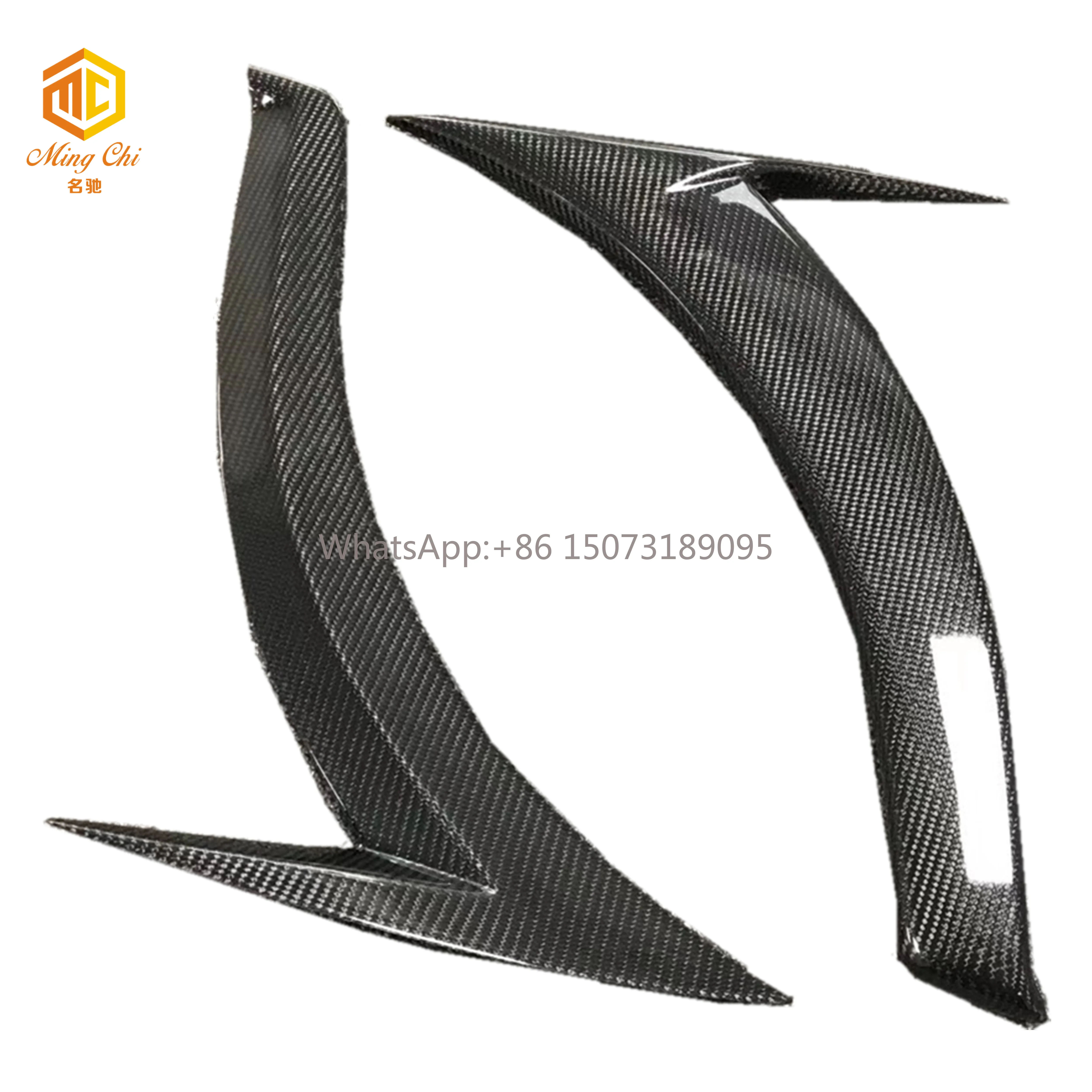 

Черное вентиляционное отверстие переднего крыла из углеродного волокна для Mercedes Benz Cla45amg Cla200 Cla250, боковое крыло из углеродного волокна 2013-2018