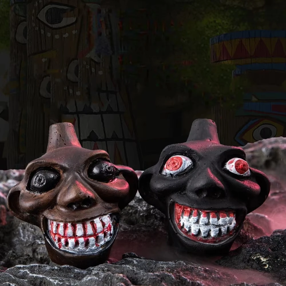 Silbato Azteca de la Muerte, Silbato Azteca de la Muerte con Sonido Humano Auténtico de hasta 125+ Decibeles, el Más Fuerte y Auténtico