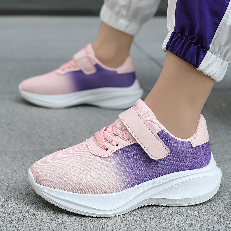 

Модная детская спортивная обувь Zhongda, всесезонная модная обувь для мальчиков, дышащая сетчатая обувь для девочек на мягкой подошве, повседневная обувь