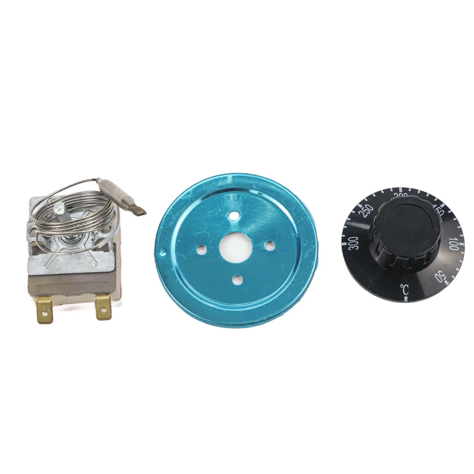 50-300 Termostat Suhu Diameter Batang 5Mm Termostat Kipas Listrik Bahan Berkualitas Tinggi Kontrol Suhu Yang Tepat