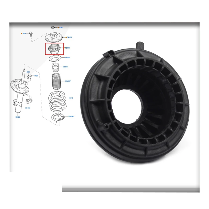 

FRONT SUSPENSION STRUT TOP MOUNT BEARING FOR GALAXY MONDEO S-MAX 6G913K099NBA