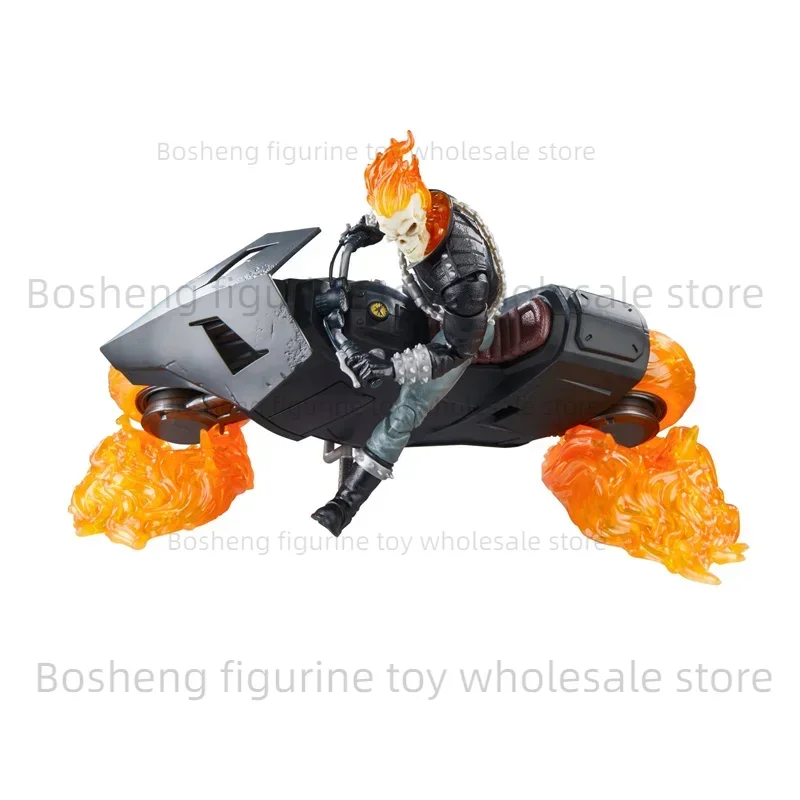 Hasbro Marvel Legends Series Ghost Rider (Danny Ketch) 6-in Action Figure Boy Birthday Gift Original Collectible Model view 4