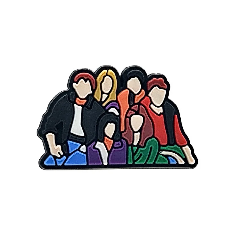 13-100 Stück Old Friends Schuh-Charms, Accessoires, Cartoon-Clog-Sandalen-Schuhschnallen-Dekorationen, Kinder-Party-Geschenke – Detail 22