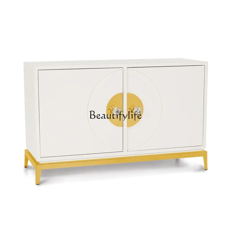 

LXLлегкая роскошная стена с дверным боковым шкафом, бытовой деревянный шкафчик для храненияSSS