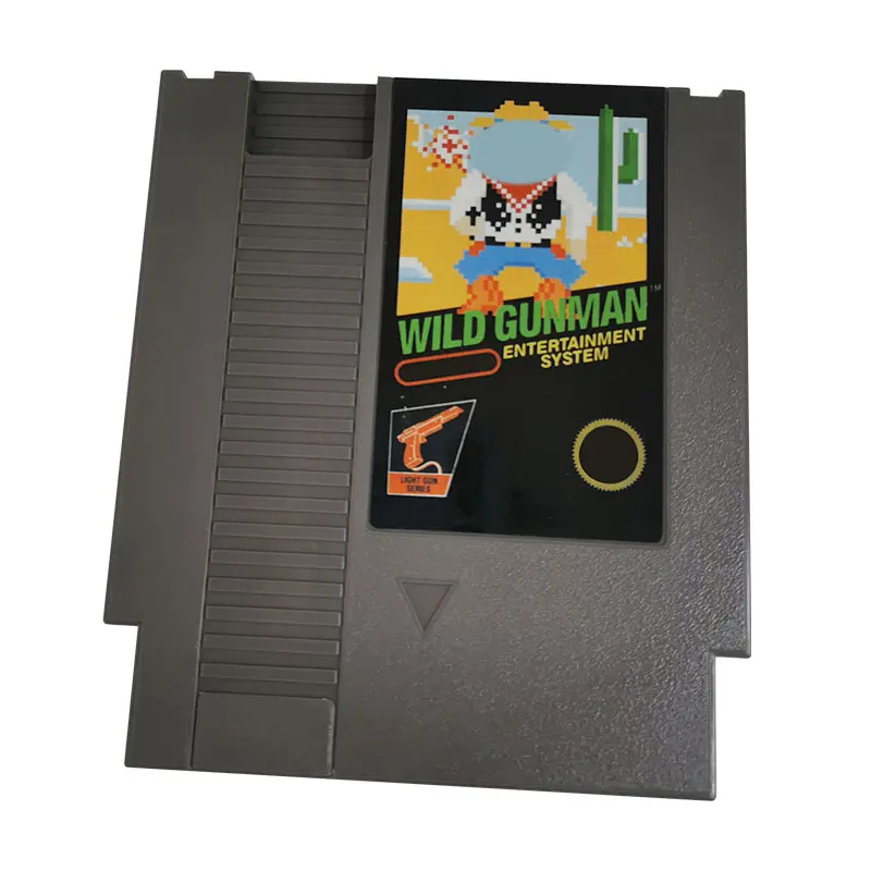 

Wild Gunman - Pal and USA Version Cartridge 8 bit Video Game Cart Famicom Single Card For 72 Pins NES Classic Console