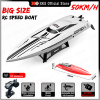 Udirc Udi005 RC Boat 2.4GHz Remote Control 50Km/H High Speed Brushless Motor RC Speedboat PvC Electric Boat Toys Gift for Boy