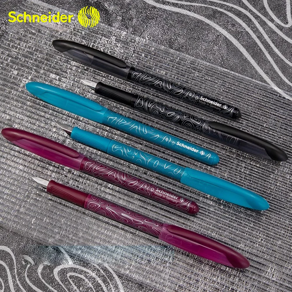 1PC ใหม่ Schneider Fountain Fen Opus Iridium ปากกา F (0.5 มม.) โรงเรียนที่มีประโยชน์ปากกาสําหรับเขียนอุปกรณ์สํานักงาน Kawaii เครื่องเขียน