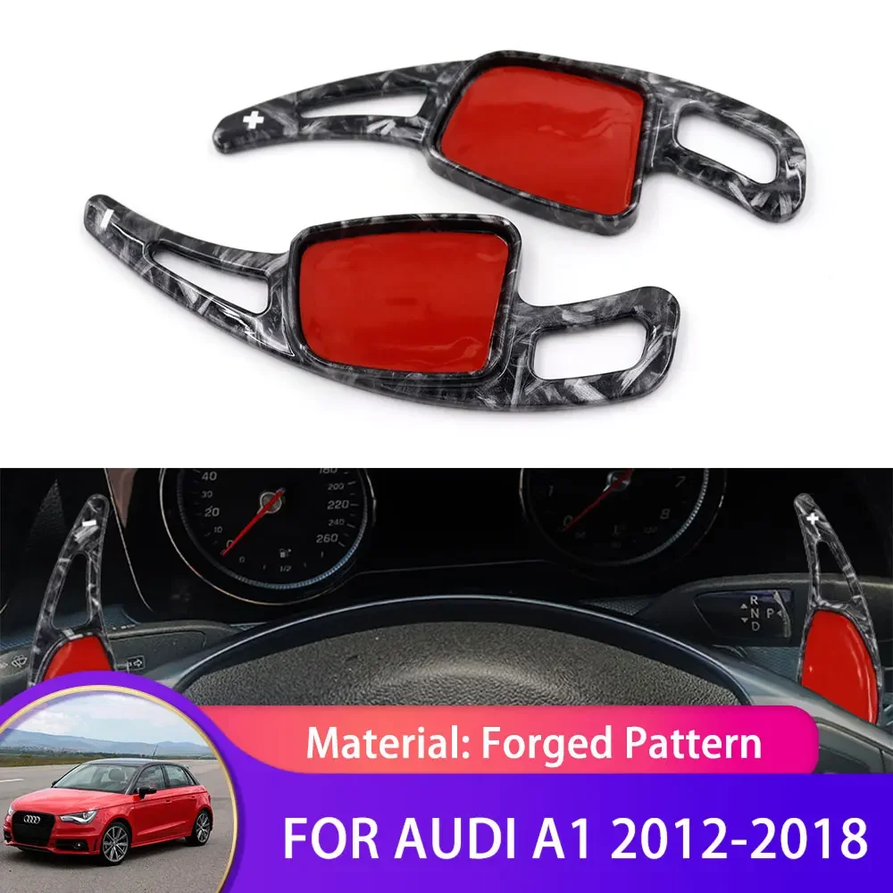 Car Steering Wheel DSG Gear Shift Shifter Extension for Audi A1 MK1 8X 2012~2018 Paddle Shifter Car-styling 2014 2015 2016 2017