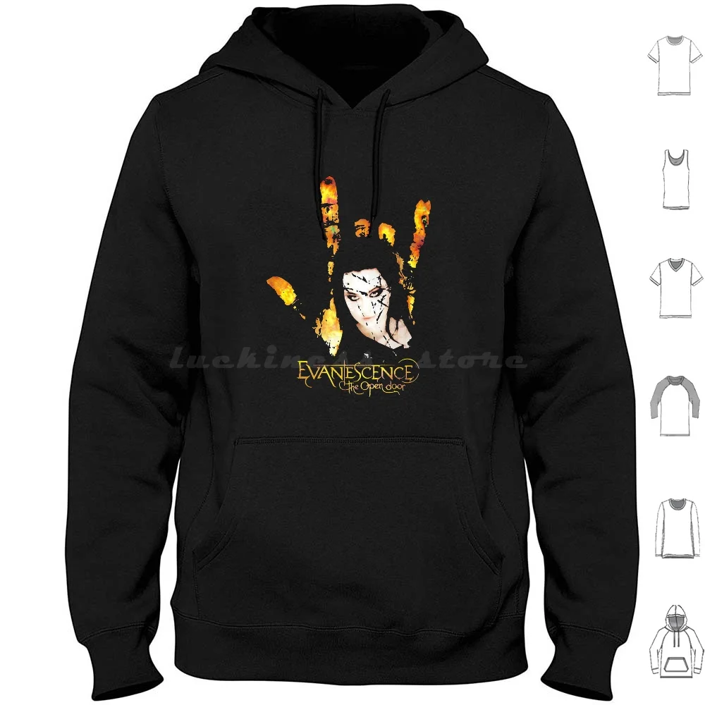 Synthesis Evanes Rock Band Gift Men Women Hoodies Long Sleeve Evanescence Band Music Band Amy Lee Fallen Evanescence