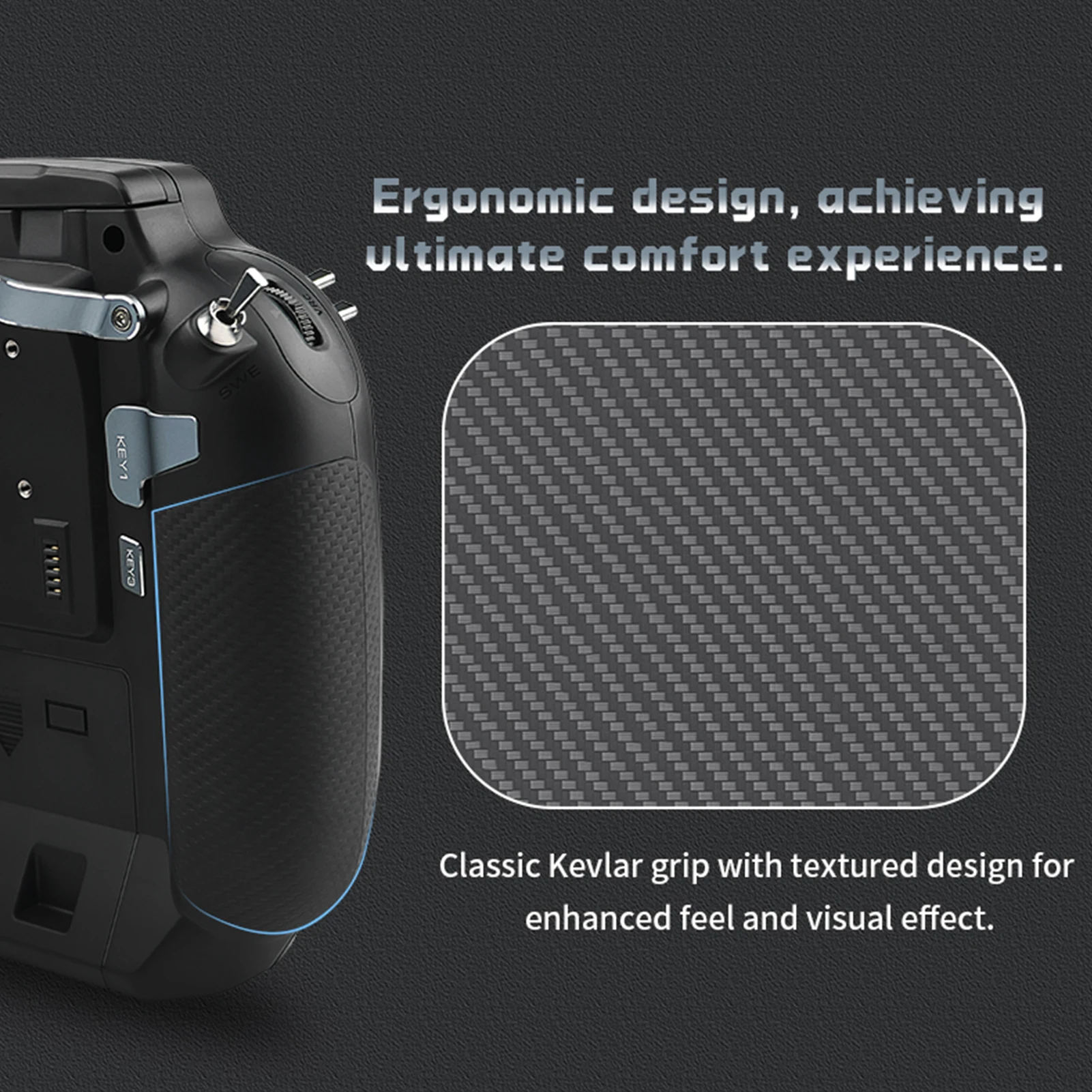 2.4GHz 16CH Remote Controller, 3.5 Inch IPS Screen Transmitter with Receiver Set for Remote Control Plane Car Boat