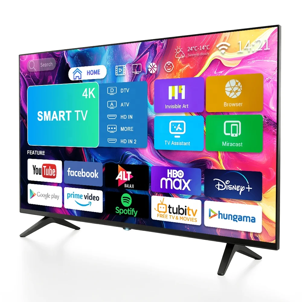 

China Curved Slim Android Big Size 55 63 65 70 80 98 100 Inches 4k Ultra Smart Fhd Webos Google Led Tv