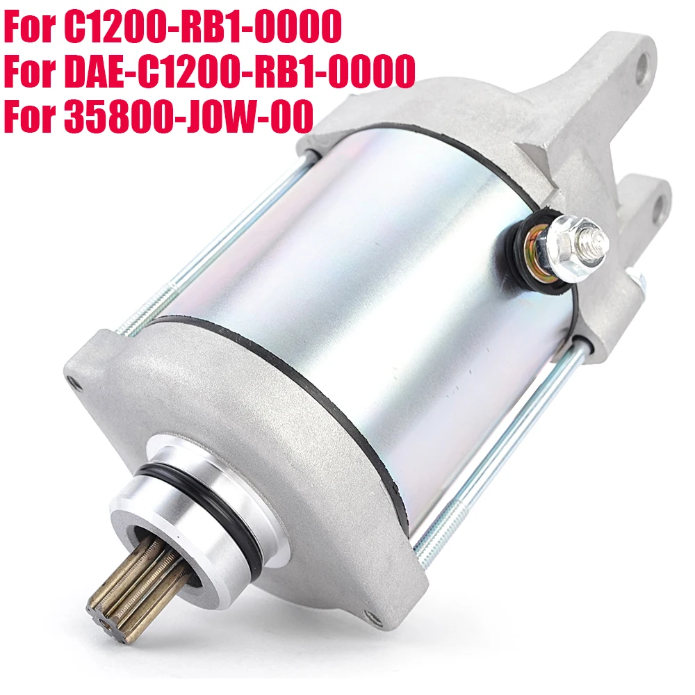 

Starter Motor For Daelim ET 300 250 For Explorer Argon 330 S Trasher 320 X Taurus 300 ATV C1200-RB1-0000 DAE-C1200-RB1-0000