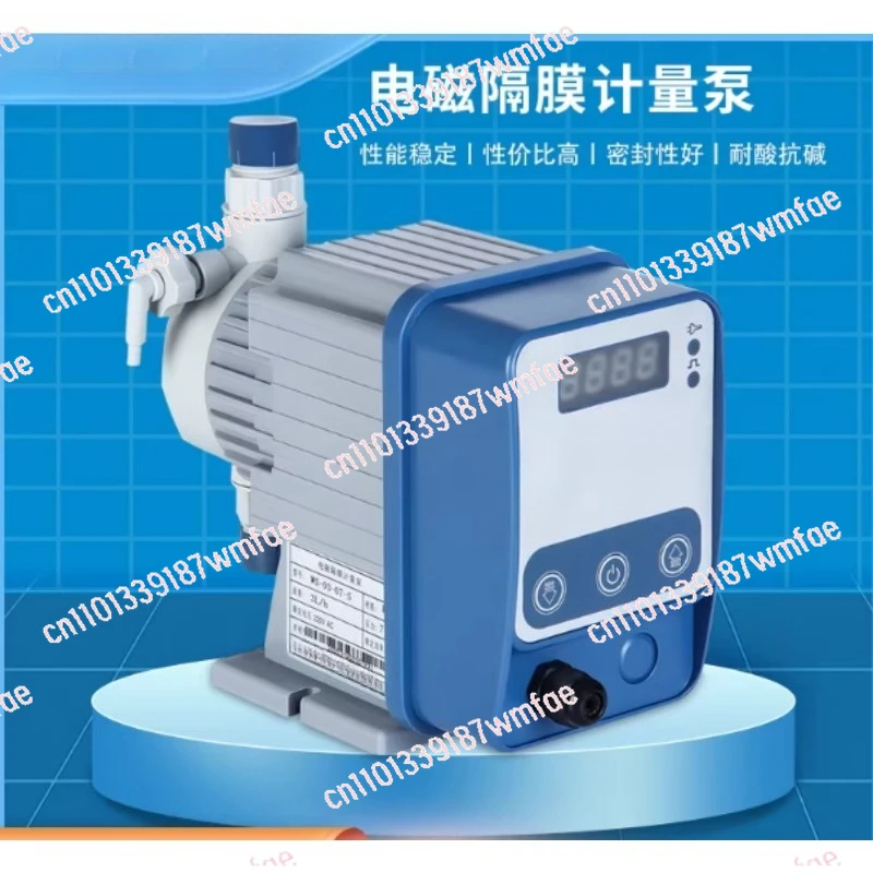 Electromagnetic Diaphragm Metering Dosing Pump Chlorine Dioxide Dosing Water Treatment Dosing Pump