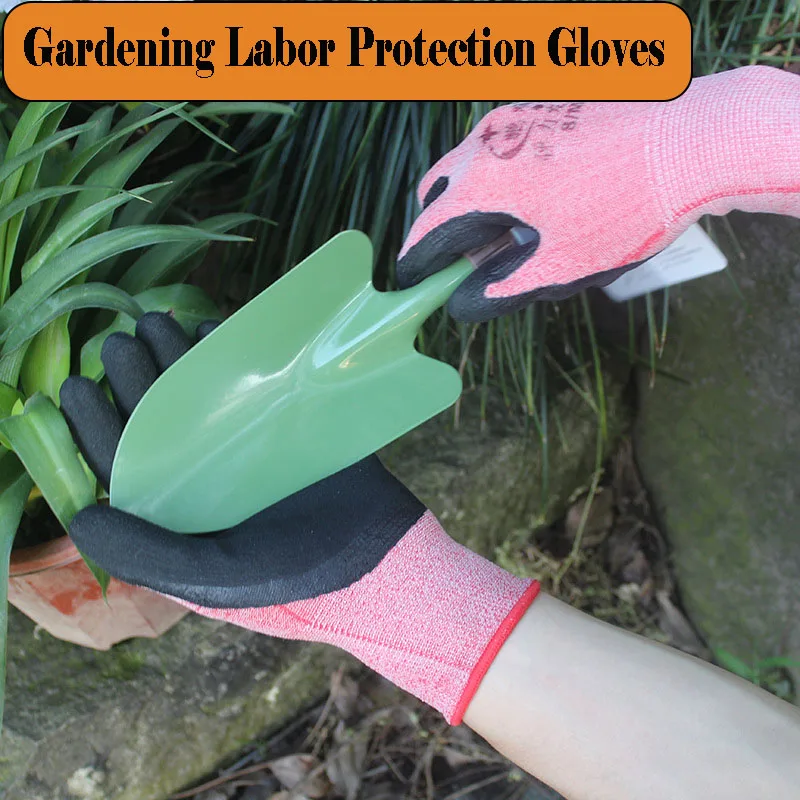 Gardening High Elastic Stab-Resistant Garden Protection Waterproof Anti-Slip Wear-Resistant Breathable Labor Protection Gloves